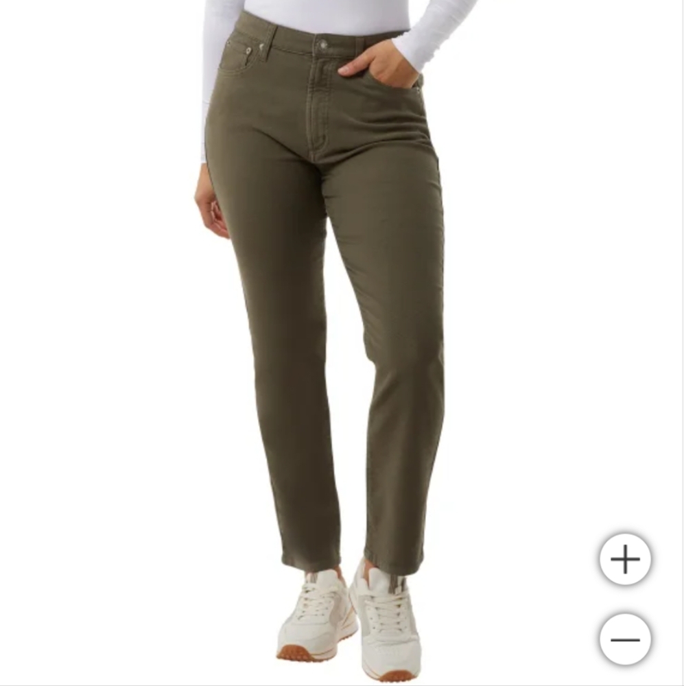 New! 32 Degrees Ladies' Women Girls Comfort Stretch Pant Green Color Size 8 NWT!